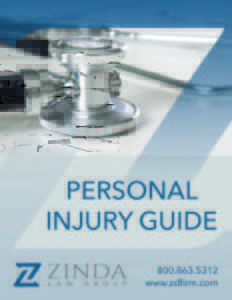 Free Personal Injury Guidebook | Zinda Law Group