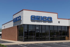 Indianapolis, ,circa,april,2021:,geico,insurance,office