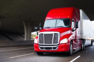 A,modern,big,rig,semi,truck,for,long,haulage,with
