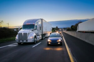 18,wheeler,semi,truck,at,night,on,highway