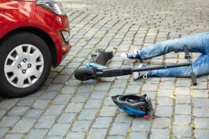 What Should I Do If I’m Hit by a Car While on a Scooter?
