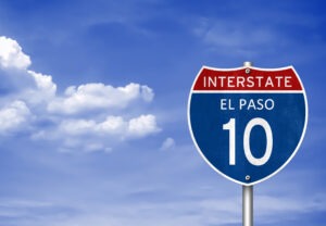 El,paso,,texas, ,road,sign,concept