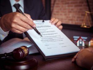 caso de accidente de camión