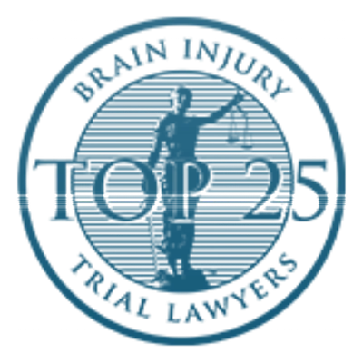 Top 25 Brain Injury Trial Lawyers recognition